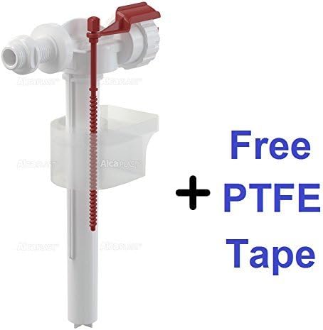 WC Toilet Float Valve - Side Inlet - 3/8'' Pipe Thread - Cistern Valve