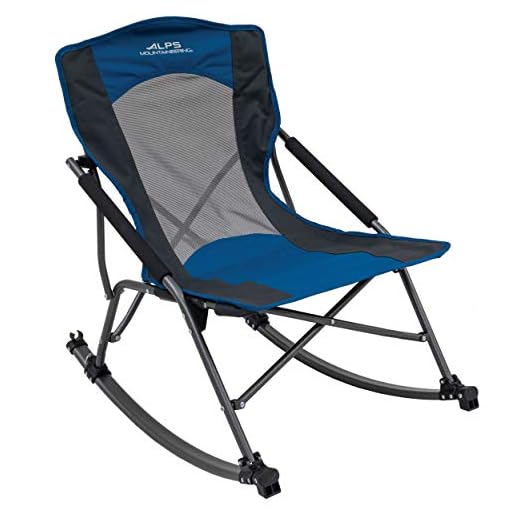 ALPS Mountaineering Low Rocker Chair Deep Sea/Charcoal