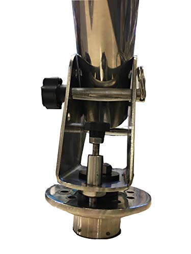 Portacanna sharken Inox Girevole a 360° Tutto Inox...