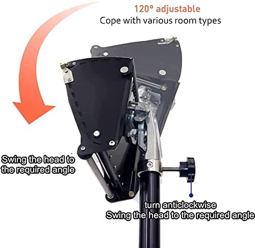 Aluminum Alloy Drywall Taping Box 8"/10"/12" with 40"-63.8" Adjustable Handle, High Capacity Mud Tool & 120° Skimming Blade for Professional Drywall Finishing
