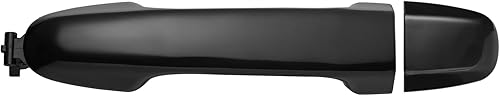 Miniatura 10 de Manija de puerta exterior compatible con Toyota Camry 2012 2013 2014 2015 2016 2017, para lado delantero derecho del pasajero, negro liso
