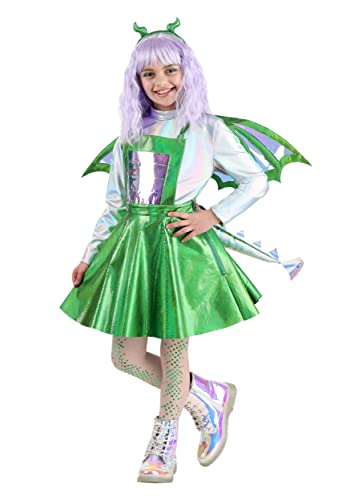 Disfraz Completo de Dragón para Niñas Talla M miniatura 6