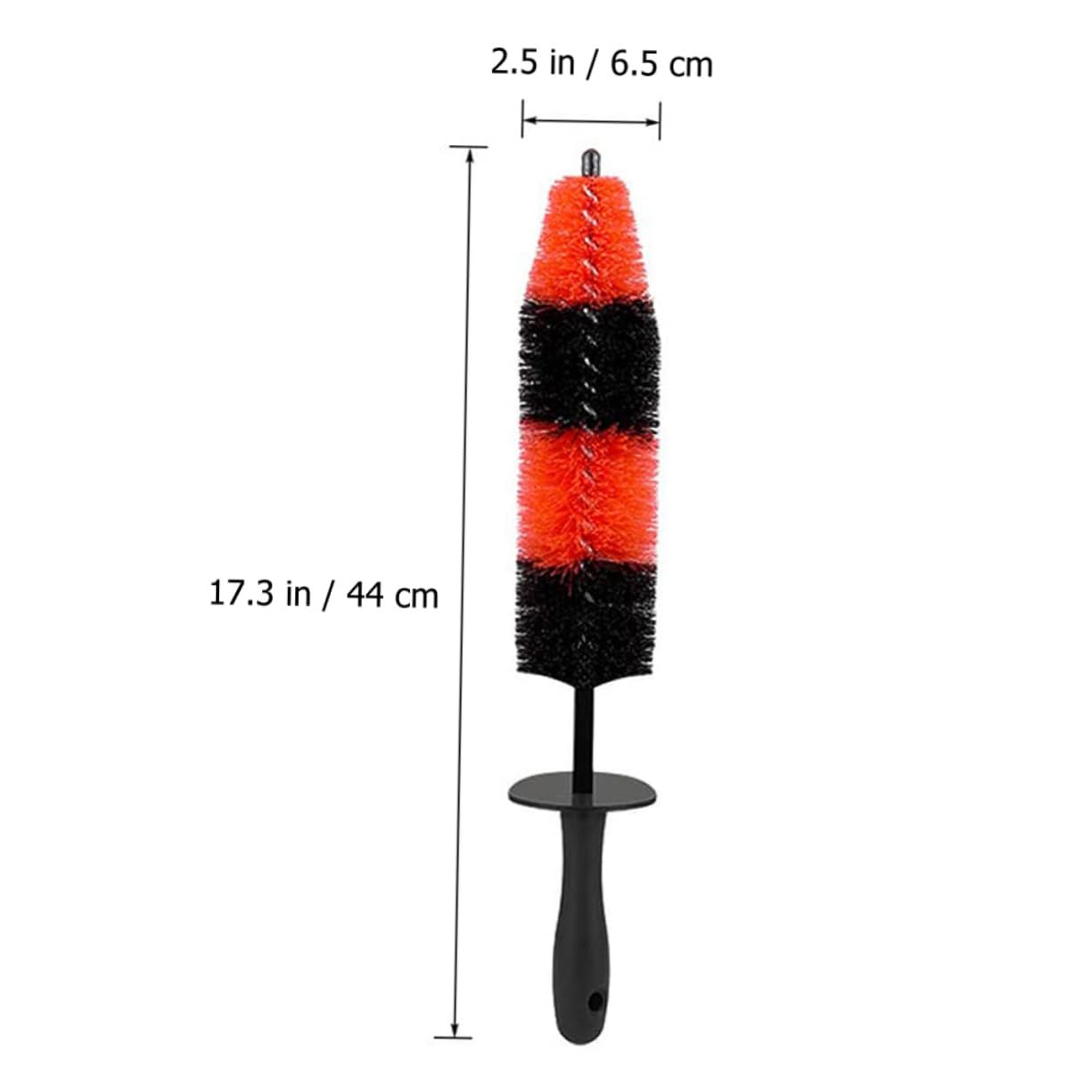 Spazzola Pneumatici Auto E Moto - Setole Dense PVC, Manico Ergonomico