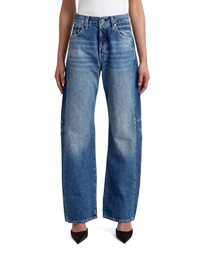 G-STAR 8719965012981 Bowey 3D Boyfriend Jeans, Multicolore (Faded Blue Chrome D25372-e267-h544), 29W x 28L