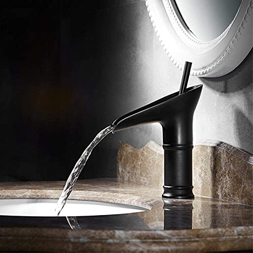 Robinets de lavabo en laiton avec double poignée eau chaude froide - 7