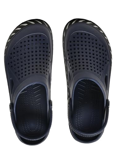 Image of Impakto Slide Wave Comfortable Classic Ultra Soft Daily Used, Lightweight with Adjustable Back Strap Design Clog & Slippers for Men's & Boy's