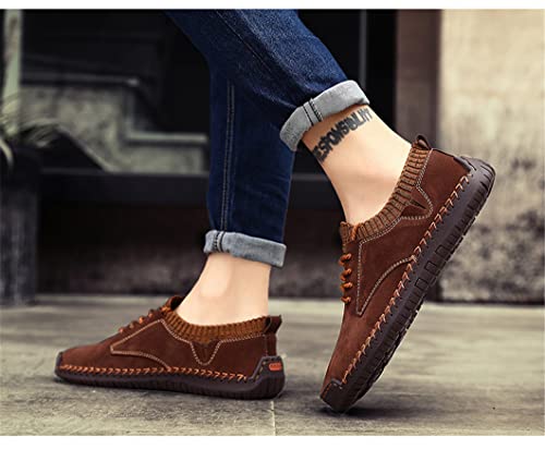 Men Winter Boots Suede Leather Boots Men Snow Boots Waterproof Winter Shoes Leather Men Ankle Boots Fur Men Shoes3