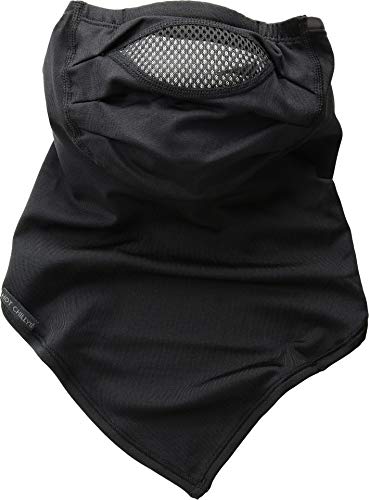 Bandana de camurça da Hot Chillys Micro Elite com máscara, Preto, Large/X-Large