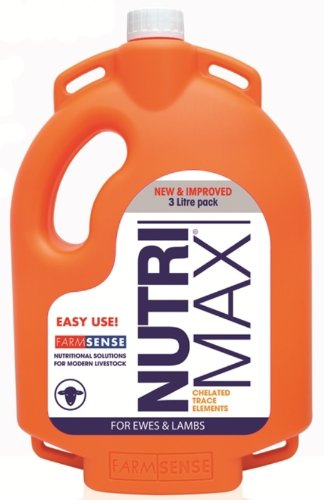 Nutrimax Sheep Vit & Mins Supplement x Size: 3 Lt