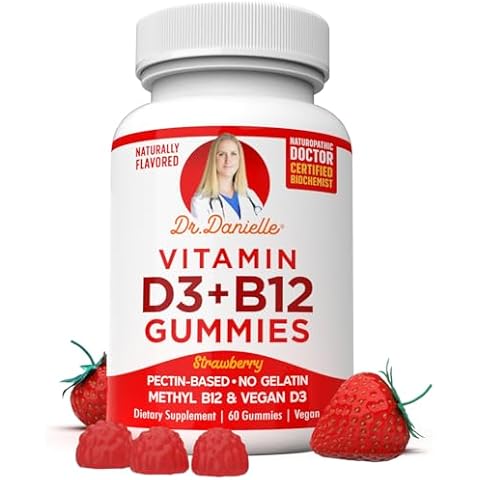 Dr. Danielle Vitamin D3 + B12 Gummies Cover