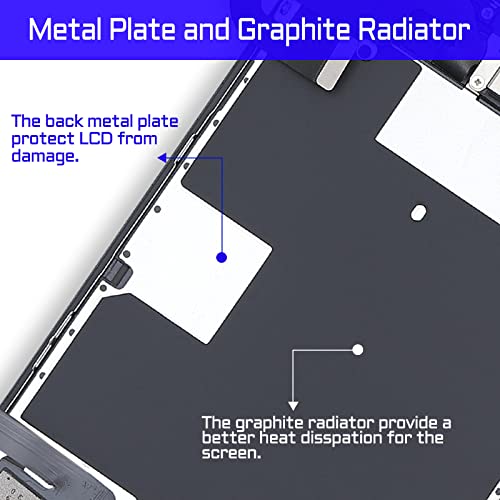 For Iphone 8 Plus Screen Replacement With Home Button White 5.5" 8Plus 3D Touch Lcd Display Digitizer Earpiece Full Assembly Front Camera Speaker Proximity Sensor Glass Fix Tools Kit A1864 A1897 A1898 #TOP5