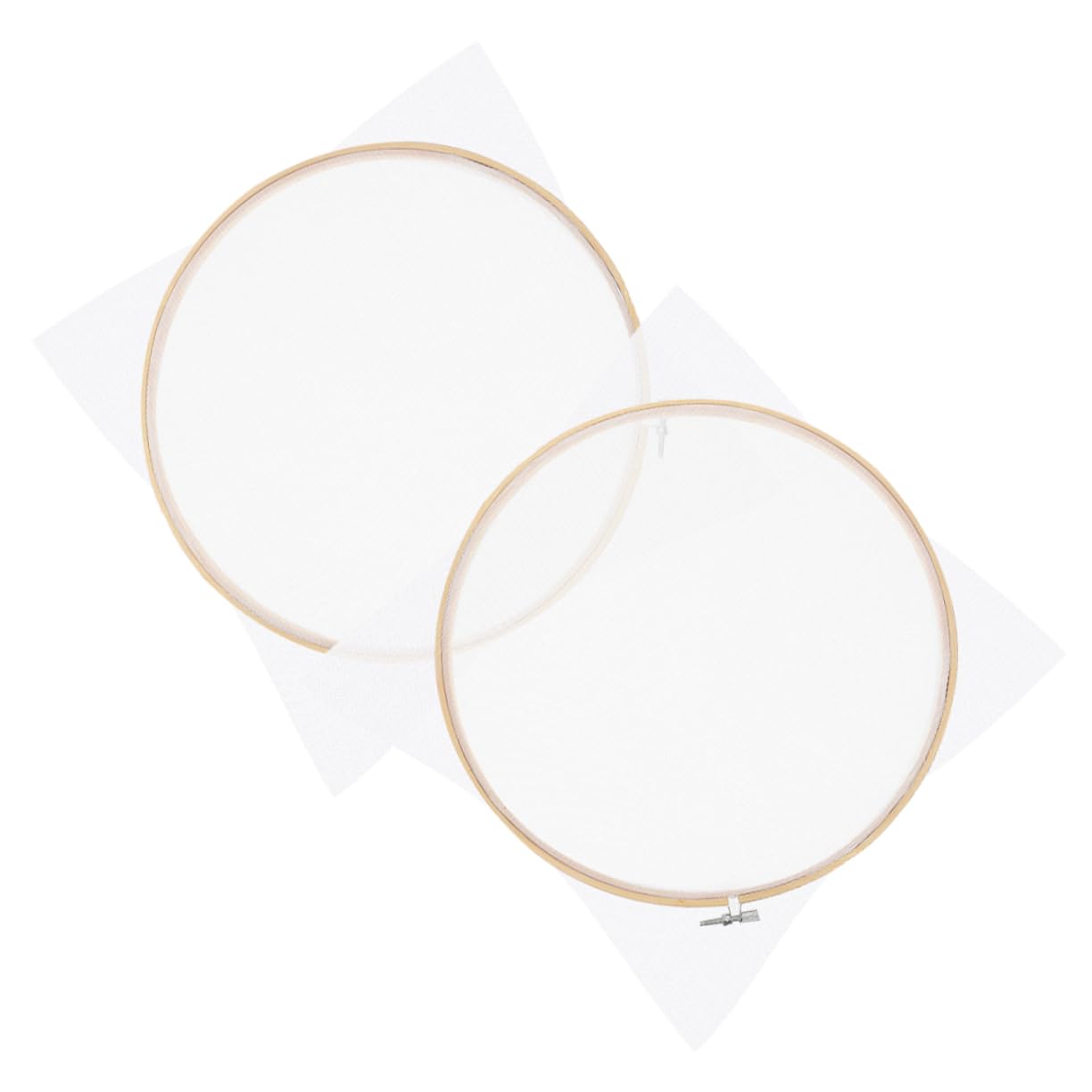 Hohopeti DIY Paper Making Screen Round Paper Frame Wooden Frame for Papermaking