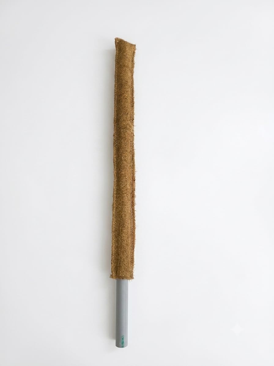 Coco Coir Pole for Climbing Plants, 1 Meter, Natural Moisture-Retaining Support Stick for Monstera, Pothos and Philodendron | 100% Natural Coir: Eco-friendly fiber retains moisture, helping aerial roots absorb water and essential nutrients-image-36