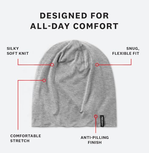 Image of Summer T-Shirt Beanie for Men & Women - Soft Modal - Slouchy Style