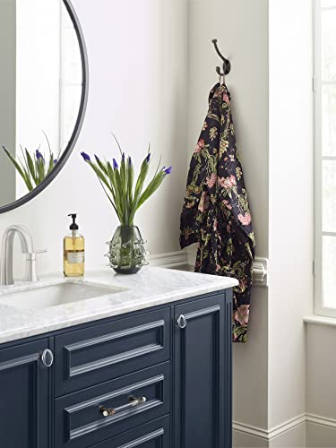 Amerock | Pilltop Coat Hook | Wall Mount | Oil Rubbed Bronze | 1 Pack | Robe Hook | Towel Hook | Entryway Hook | Bathroom Hook #TOP1