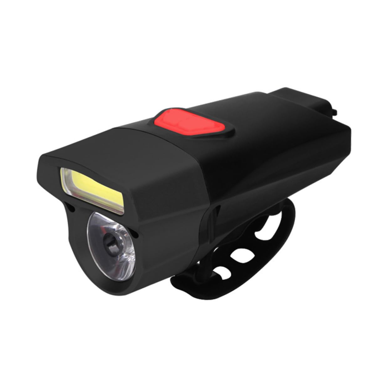 HANABASS Rechargeable Bicycle Headlight 120 Lumen Front Light Flashing Option Ipx6 Waterproof