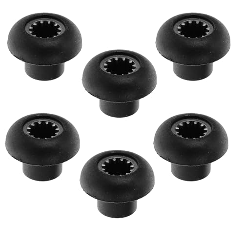 WOONEKY Kit de 6 Piezas de Acoplamiento Engranaje de 12 Dientes para Licuadora, Eje de Transmisión de 29 Mm, Repuesto para Batidora, Accesorio para Trituración de Hielo y