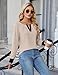 Blooming Jelly Womens Business Casual Long Sleeve Tops Teacher Fall Outfits 2025 Winter Work Fashion Clothing (L, Beige)