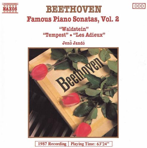 Piano Sonatas 17, 21 & 26 [Audio CD] Ludwig van Beethoven; Jen Jand and Jenö Jandó