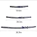 FullTang Blue Iaido Katana 3pc Set Japanese Samurai Sword with Display, Engraved with Pattern On The Scabbard, 1045 Medium Carbon Steel