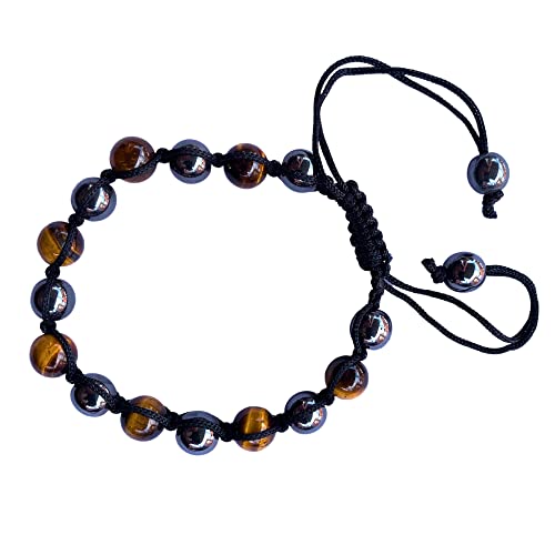 Image of Apnisanskriti Premium Lab Certified Round Crystal Gem Stone Beads Bracelet (8mm, AAA Quality, Free Size)