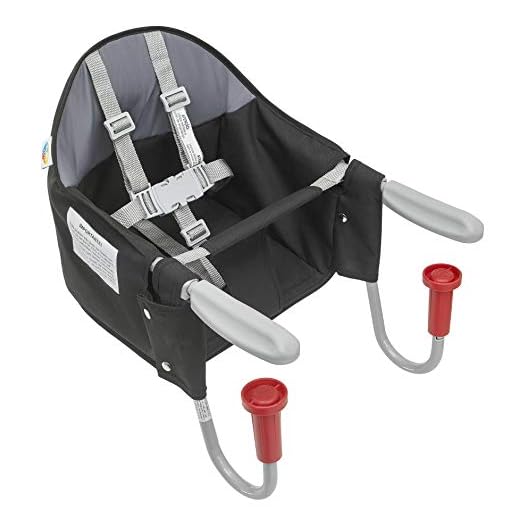 Cadeira de Encaixe em Mesa Fit, Tutti Baby, Preto