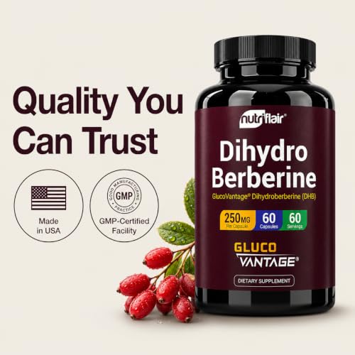 NutriFlair GlucoVantage Dihydroberberine Supplement