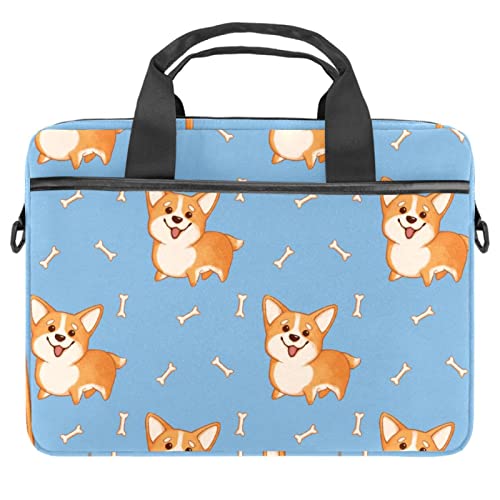 Sacoche ordinateur portable 13 pouces Little Corgi antichoc et légère