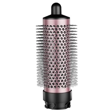 Chivixe Acessório de escova redonda substituição para Shark FlexStyle, escova oval normal redonda para dar volume, para cabelos lisos, ondulados, cacheados e crespos, preto