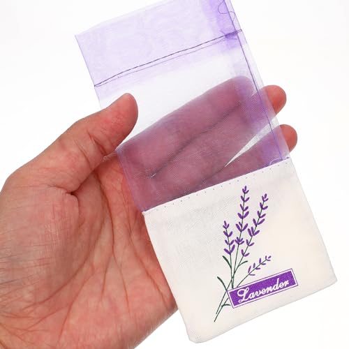 Balacoo bolsas de algodón para sachet lavanda 30 pcs miniatura 5