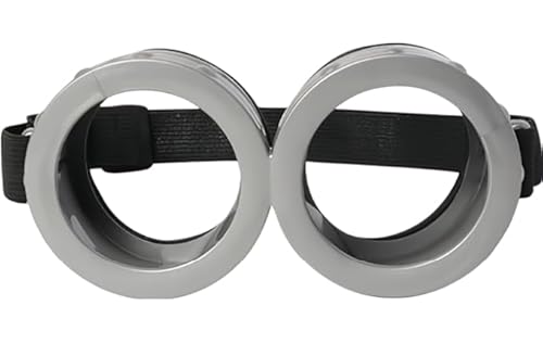 Yiqicomle Occhiali rotondi Steampunk Occhiali Occhiali Costume Accessori per Uomini Donne Halloween Travestimento Cosplay Party