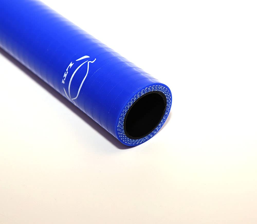 TenkeAuto 12" Silicone Coupler Hose – 1.25" ID, 4-Ply Reinforced, Turbo/Intercooler Blue 14 thumbnail image
