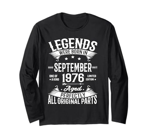Legends Were Born in September 1976 50th Birthday 50 Yrs Old ����T�V���c