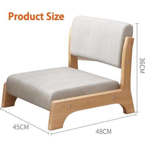 Chaise de sol pour soulager le dos avec coussin doux de lecture - 8