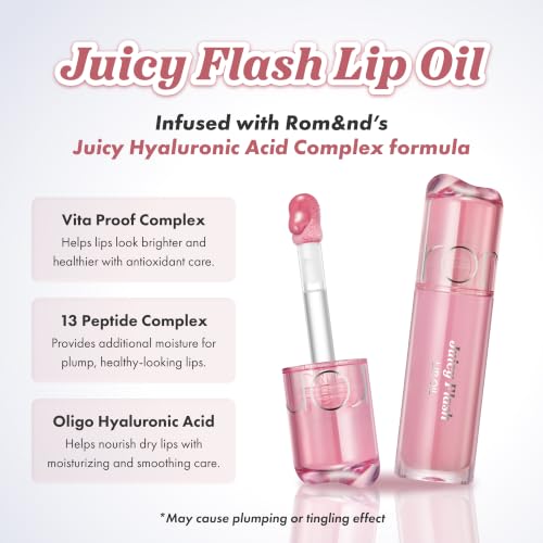Image of rom&nd JUICY FLASH LIP OIL 02 BERRY UP​