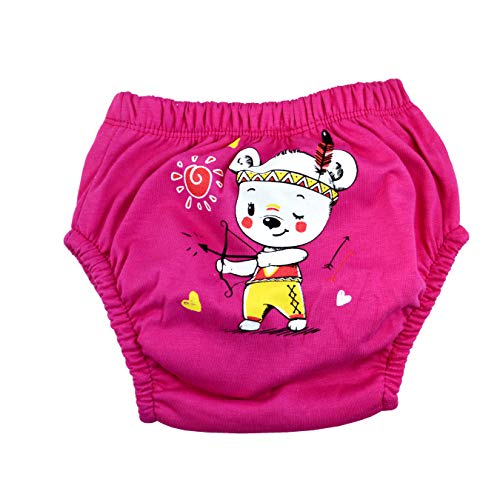 OZYOL Trainerbroeken voor druppeltraining, verpakking van 6 stuks, herbruikbare peuters, leerluiers voor babyondergoed… - Afbeelding 3