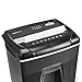 Amazon Basics 12-Sheet Cross Cut Junk Mail, CD, and Credit Card Shredder with Pullout Basket, Black