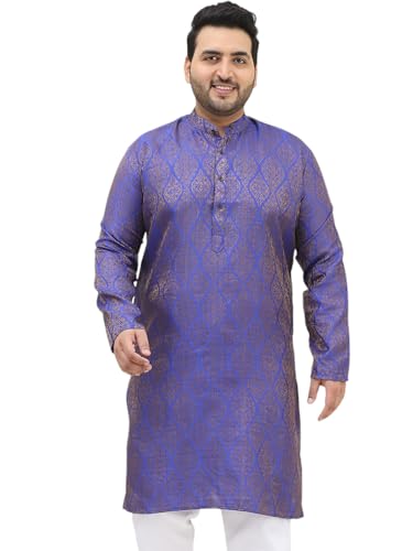 Image of SOJANYA Men's Cotton Regular Fit Casual Plus (Since 1958) ONLY Kurta