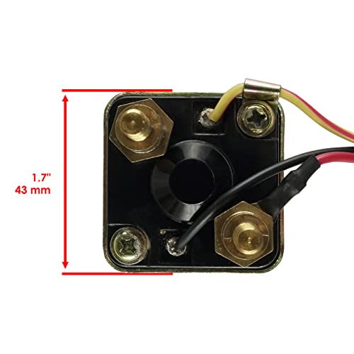 Caltric Starter & Relay Solenoid Compatible con Kawasaki Js750 750 Sx 1992-1995 miniatura 4