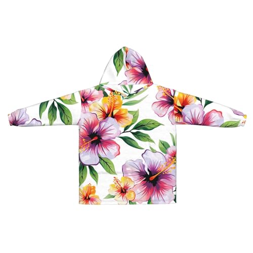 Couverture d'hiver chaude en flanelle hawaïenne pour vos soirées cocooning