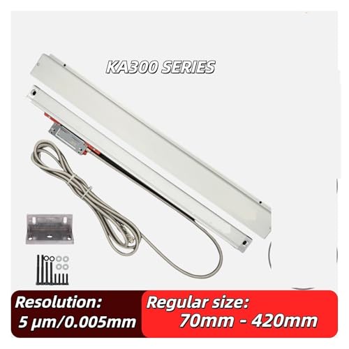 Escala Lineal Encoder DRO 5um TTL para Torno y Fresadora miniatura 2