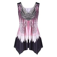 Algopix Similar Product 20 - HengshikejiWomen Loose Sleeveless