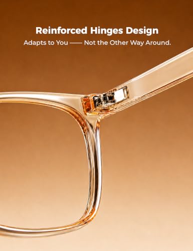 Image of TIJN Sleep Glasses for 99.9% TR90 Blue Green Light Blocking Dual AR Coatings Red Lens for Computer Gaming Reduce Eyestrain