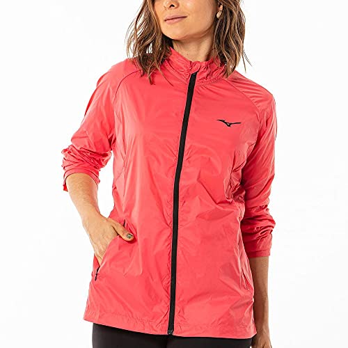 Jaqueta Mizuno Corta Vento Light Fast Feminina - Coral