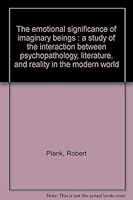 Emotional Significance of Imaginary Being 0398014965 Book Cover