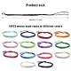 Keboyoe 14 Stück Freundschaftsarmband Geflochten Freundschaftsarmband Handgefertigtes Bunte freundschafts Armbänder Verstellbar Geflochtenes Armband für Mädchen Frauen Kinder