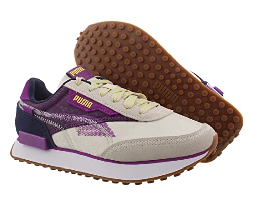 Image of PUMA Future Rider IWD FC Womens Shoes Size 7, Color: Purple /Grey /White