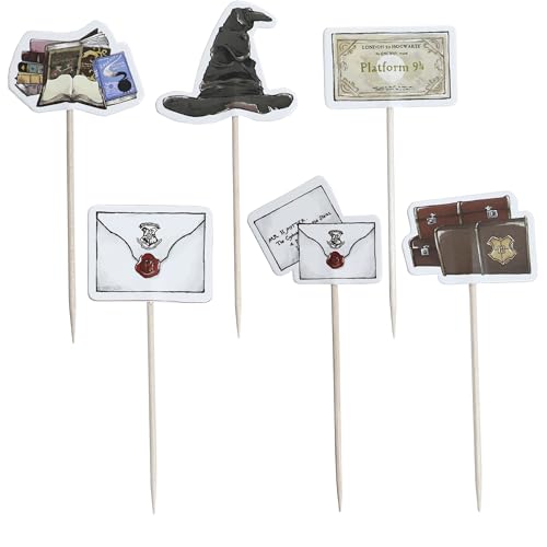 PME Harry Potter Cupcake Cases & Topper Set of 24, Hogwarts, Multicolor, Mały - Image 2