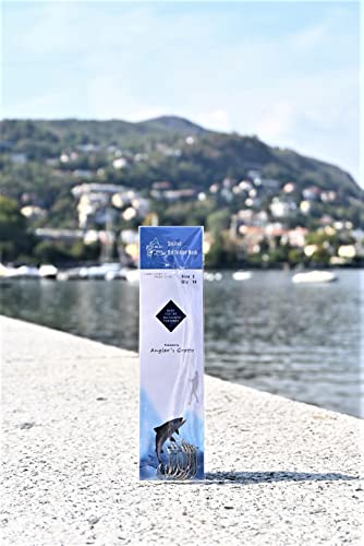 Angler's Grotto Snelled Offset Baitholder Hook | 10 Count Per Pack | Freshwater Saltwater Fishing Hooks | High Carbon Steel Extra Strength | Size #6#4#2#1#1/0 (Size 4, 10 Count)