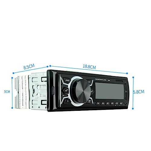 Reproductor de audio para automóvil BUGUUYO con doble USB pantalla LCD y lector de tarjeta 4